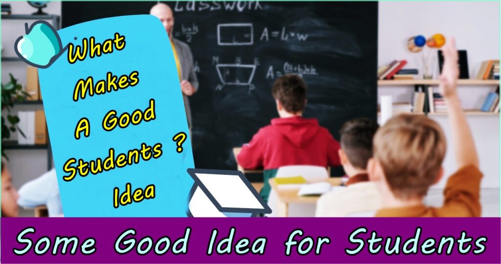 What should students do for excellent studies?