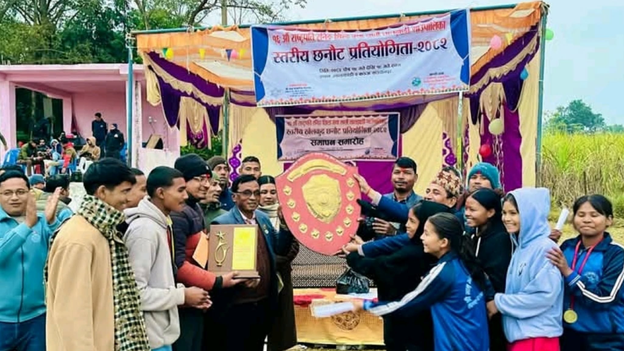 लालझाडी गाउँपालिका स्तरीय १६औँ राष्ट्रपति रनिङ शिल्ड छनौट प्रतियोगिता सम्पन्न, भानु मा.वि&hellip;